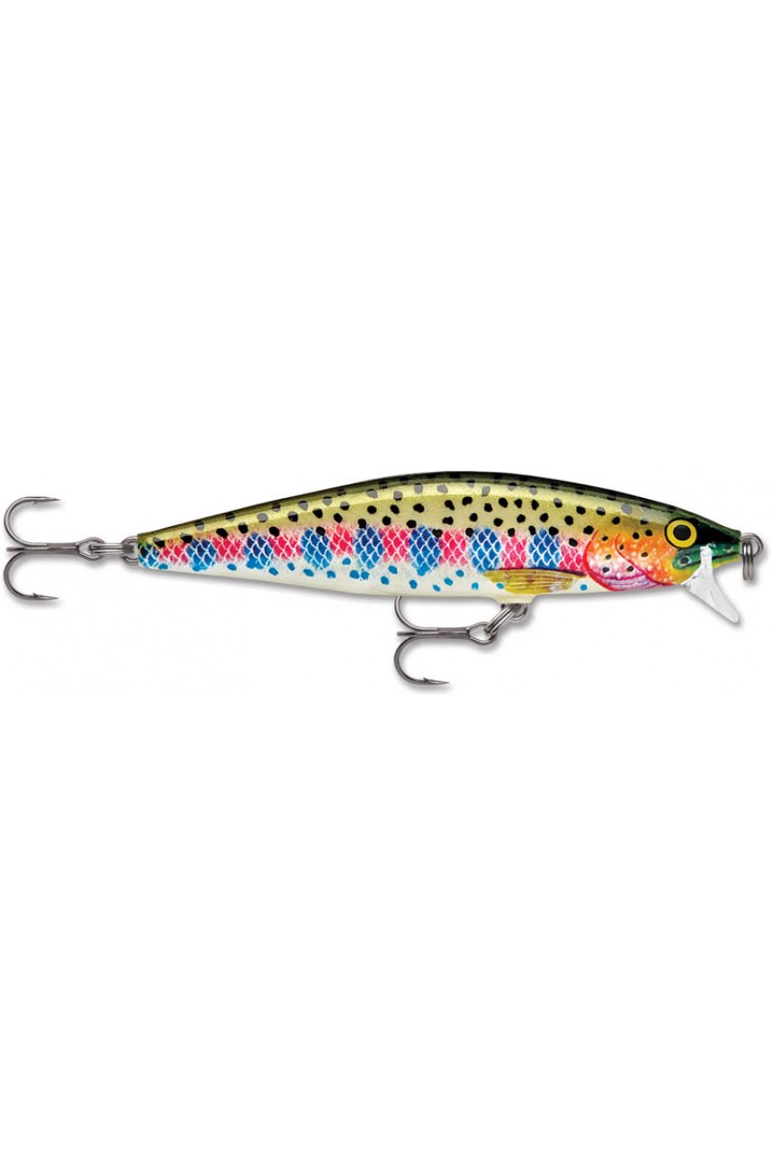 Воблер RAPALA Flat Rap 08 /RT /плавающий/ 0,9-1,8м, 8см, 7гр модель FLR08-RT от RAPALA