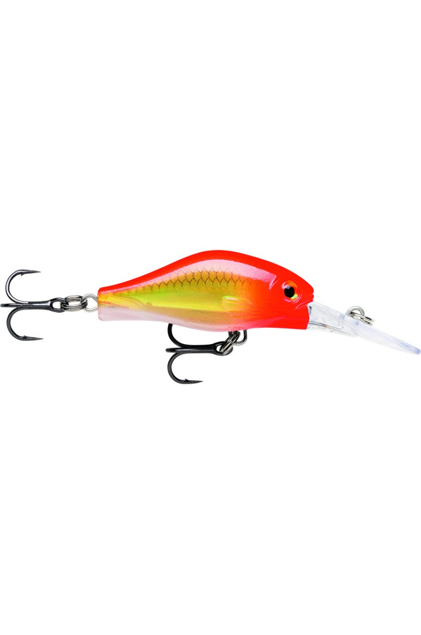 Воблер RAPALA Shadow Rap Fat Jack 04 /HH /медленно всплывающ./ до 3м, 4см, 4гр