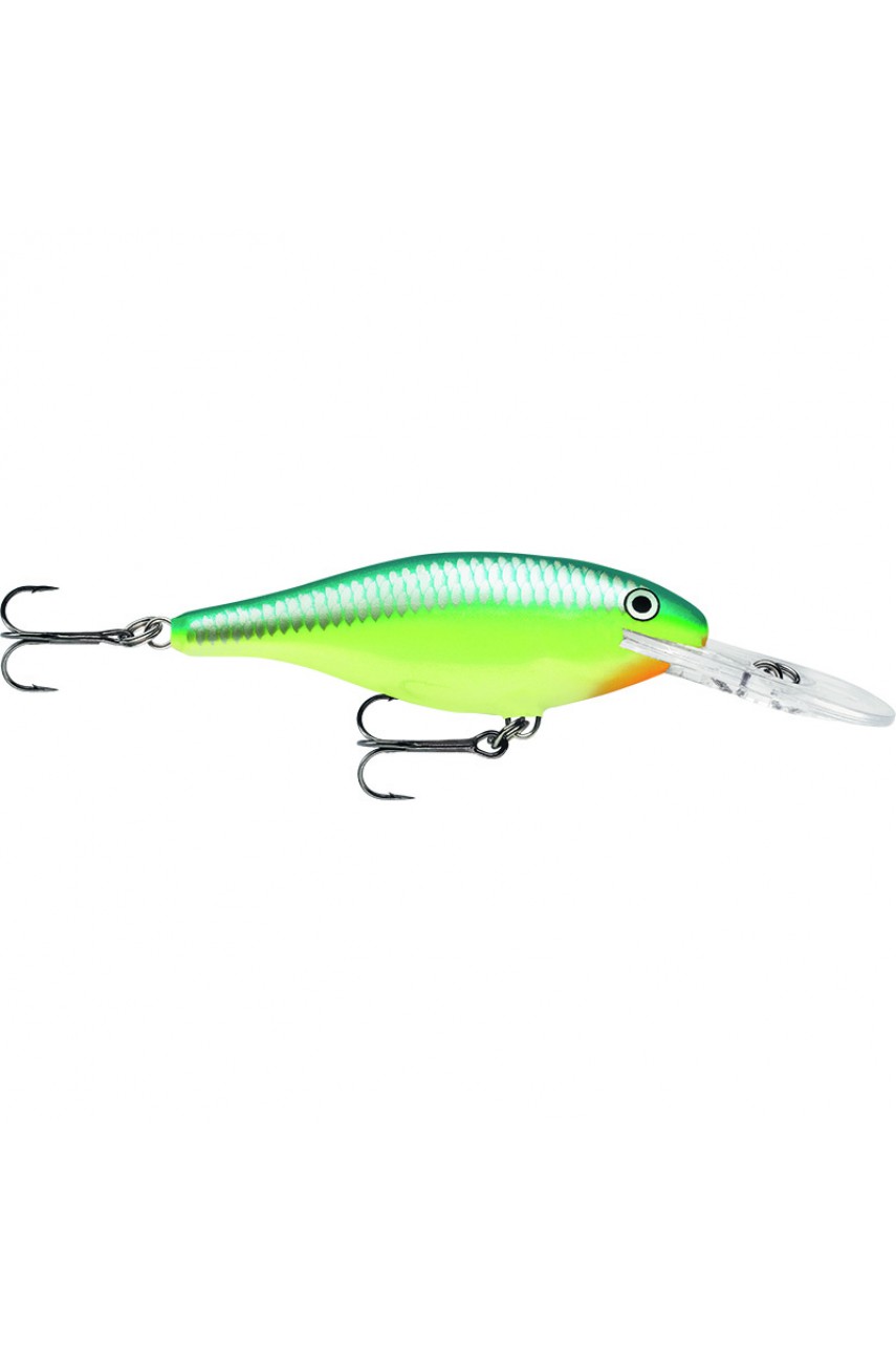 Воблер RAPALA Shad Rap 08 /CRSD /плавающий/ 1,5-3,3м, 8см, 11гр модель SR08-CRSD от RAPALA