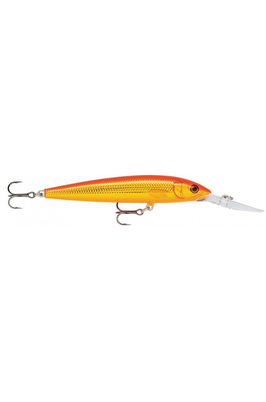 Воблер RAPALA Downdeep Husky Jerk 10 /GF /суспендер/ 2,1-4,8м, 10см, 11гр.