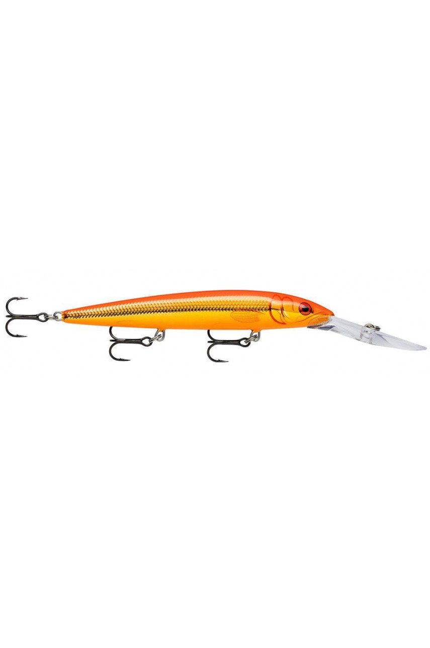 Воблер RAPALA Downdeep Husky Jerk 14 /GF /суспендер/ 4,4-5,5м, 14см, 23гр. модель DHJ14-GF от RAPALA