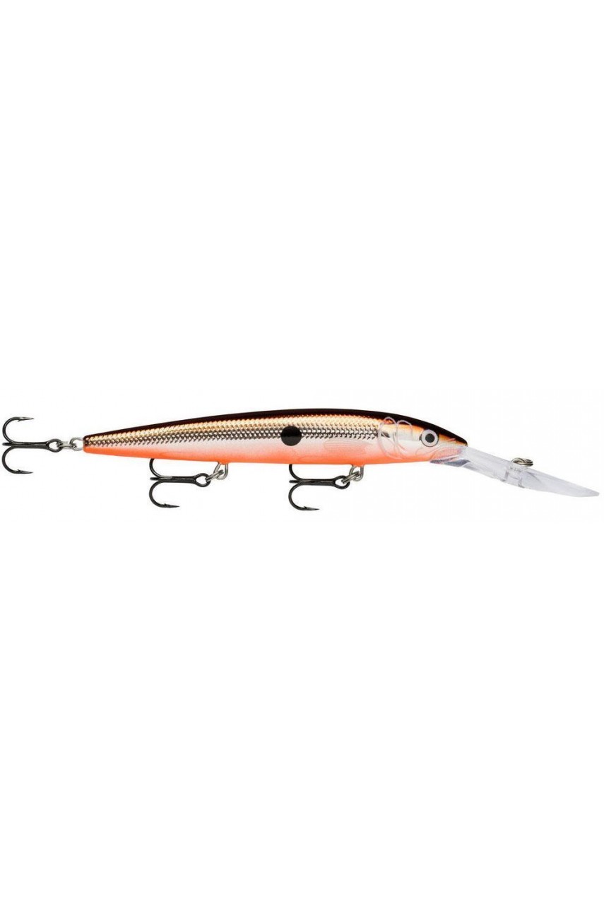 Воблер RAPALA Downdeep Husky Jerk 14 /SBR /суспендер/ 4,4-5,5м, 14см, 23гр. модель DHJ14-SBR от RAPALA