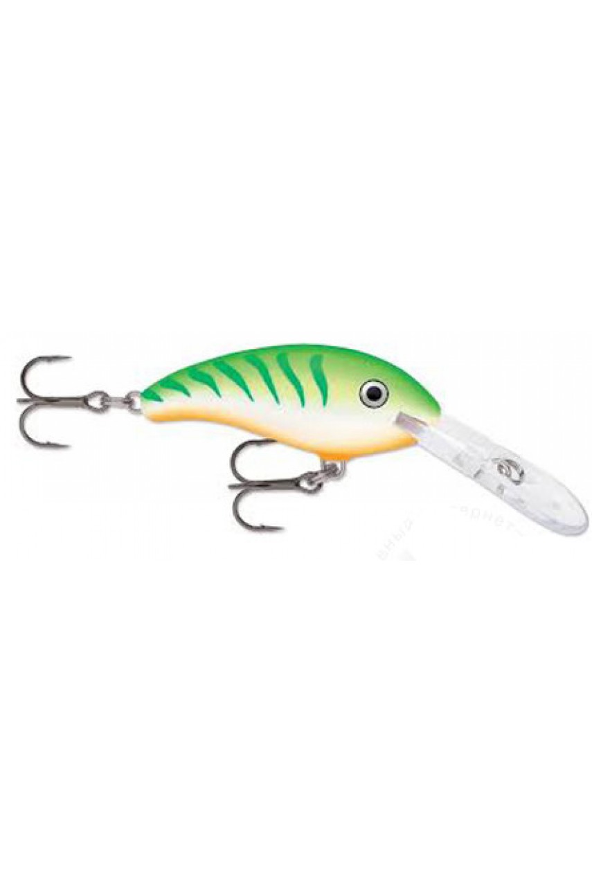 Воблер RAPALA Shad Dancer 05 /GTU /плавающий/ 2,1-3,0м, 5см, 8гр