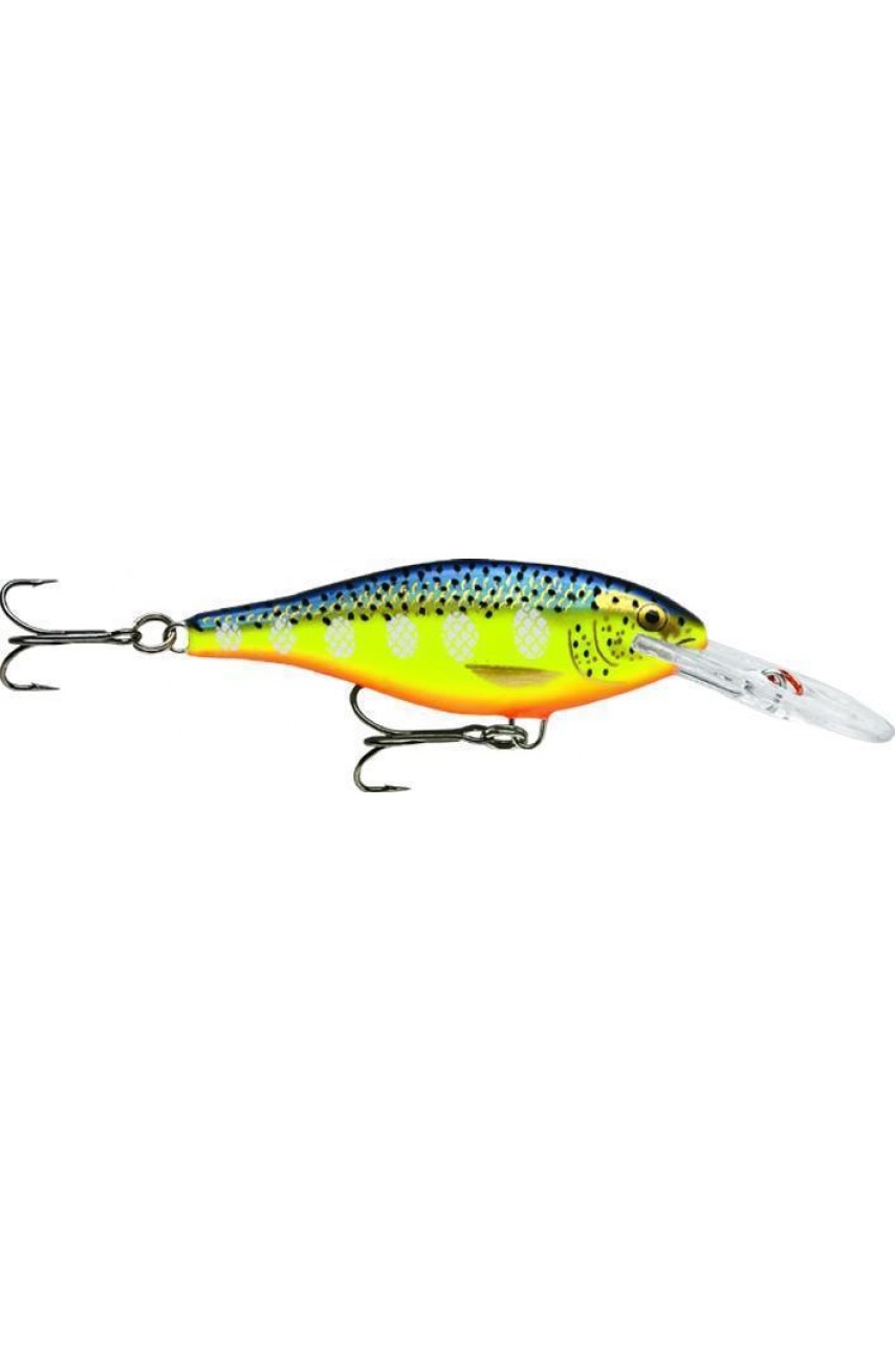 Воблер RAPALA Shad Rap 07 /HS /плавающий/ 1,5-3,3м, 7см, 8гр модель SR07-HS от RAPALA