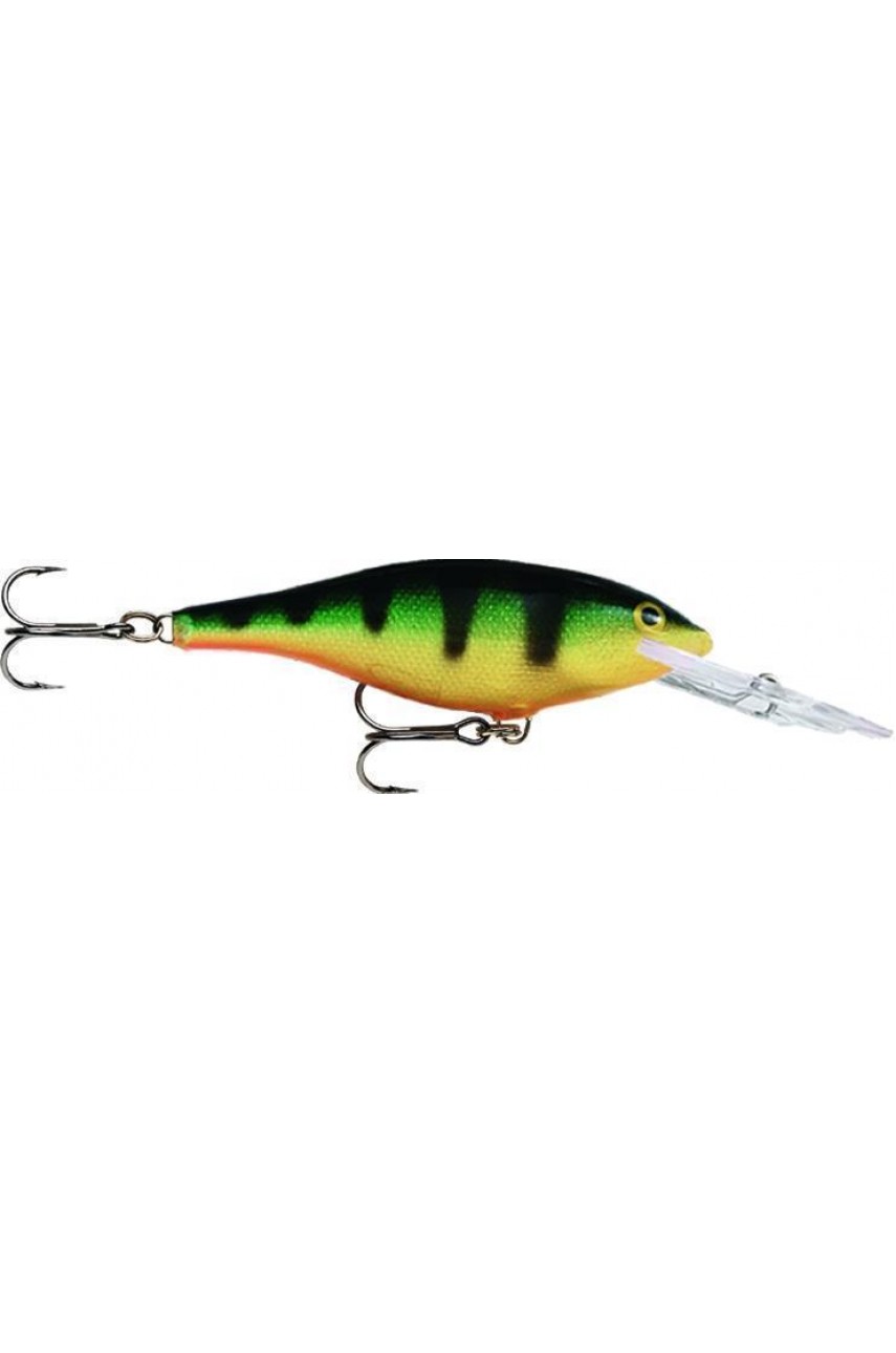 Воблер RAPALA Shad Rap 08 /P /плавающий/ 1,5-3,3м, 8см, 11гр