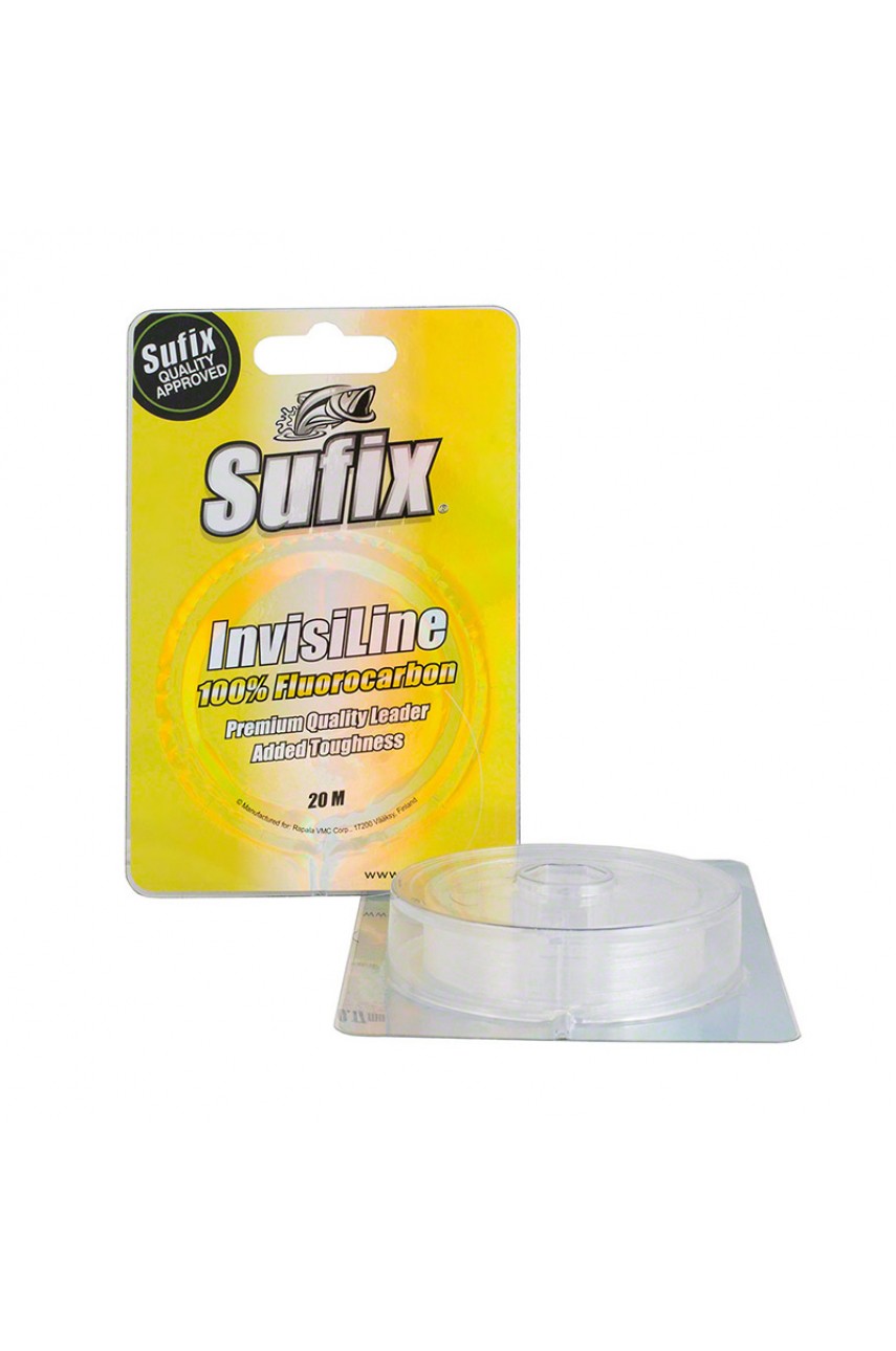 Леска SUFIX Invisiline прозрачная 20 м 0.27 мм 6.1 кг модель SIL27C20H от SUFIX