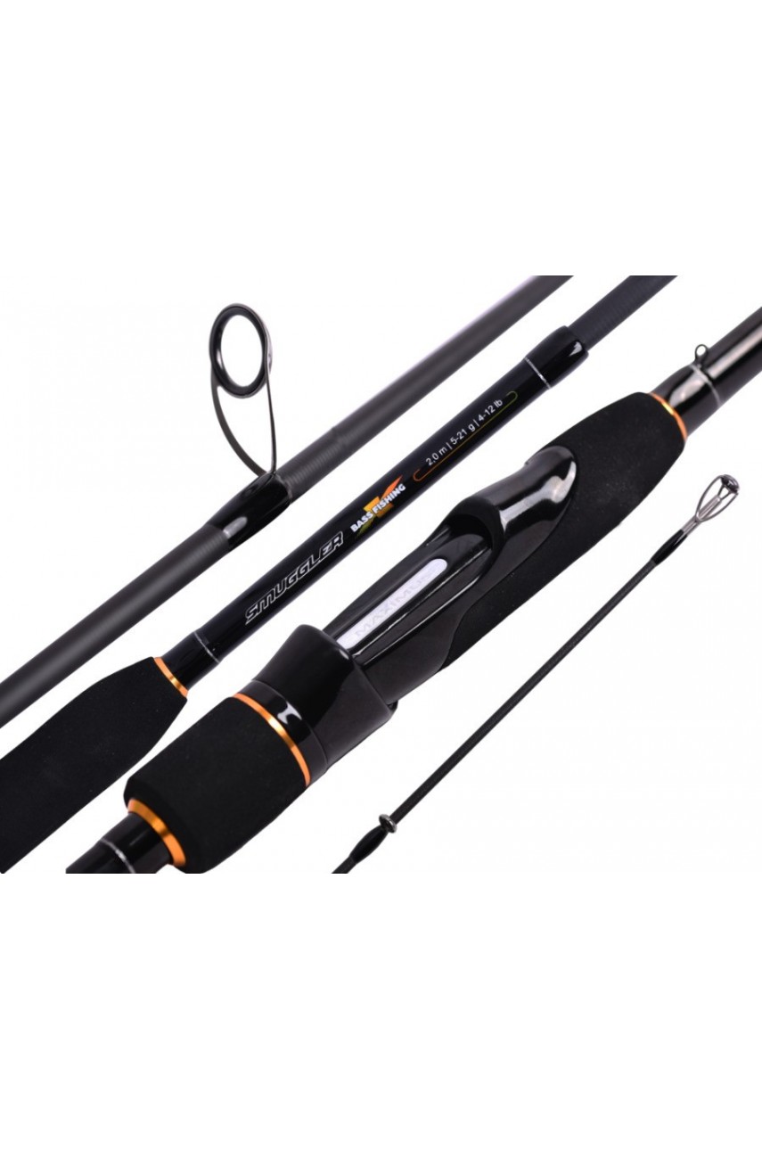 Удилище спиннинговое Maximus SMUGGLER-X Bass 214M 2,1m 7-30g  4pcs