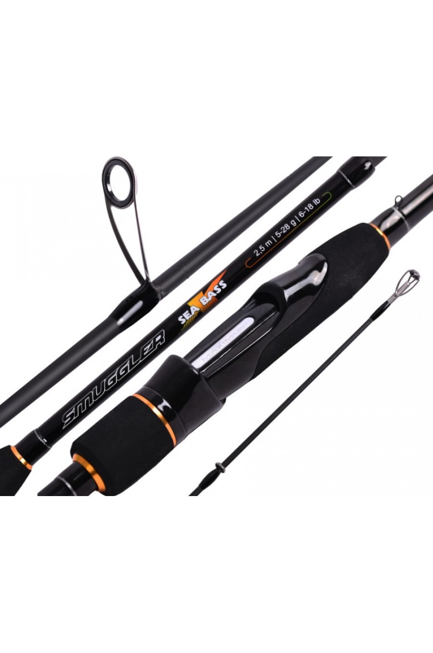 Удилище спиннинговое Maximus SMUGGLER-X Sea Bass 254ML 2,5m 5-28g  4pcs