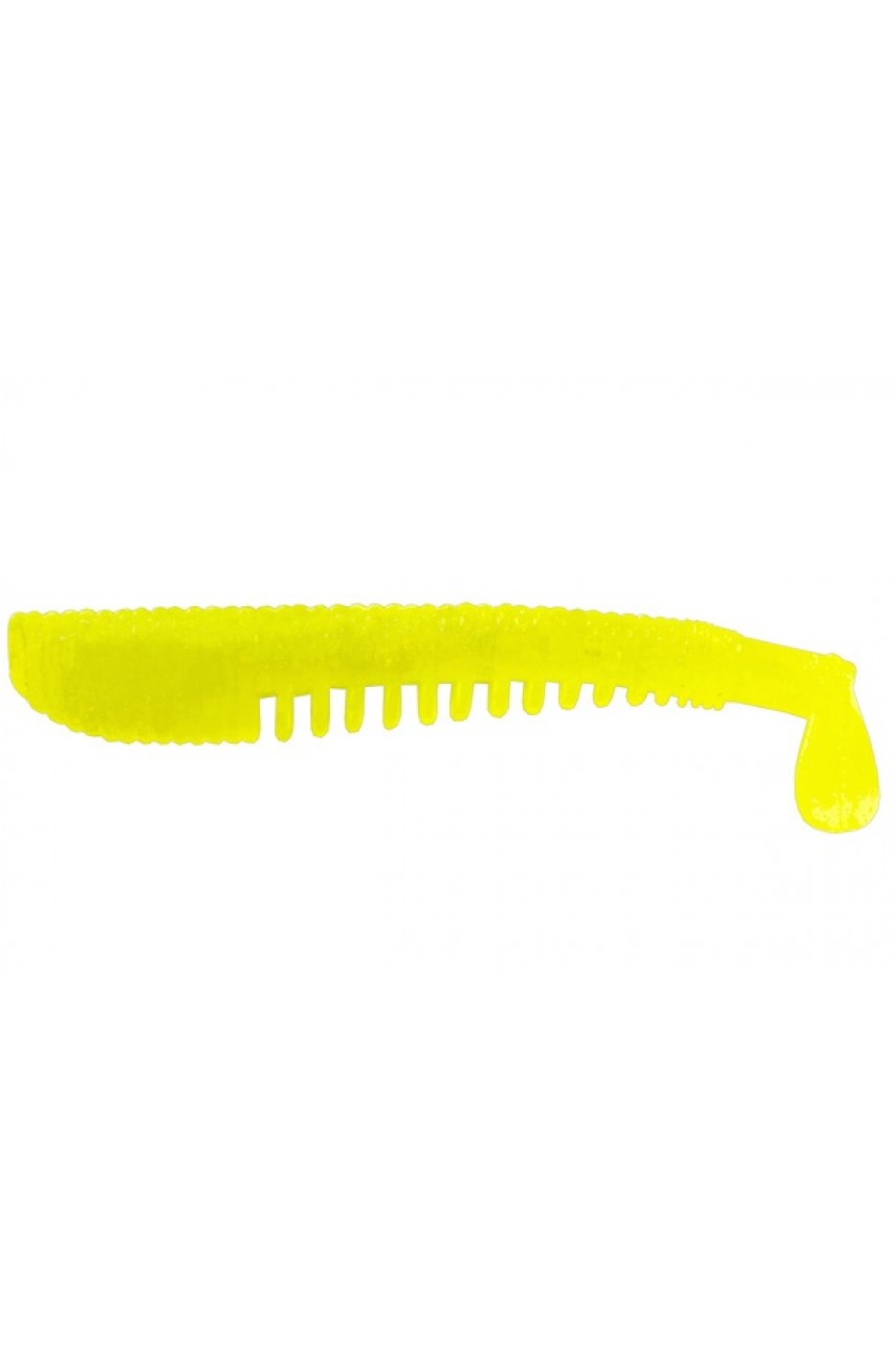 Мягк.приманки LureMax YOBBO 4''/10 см, LSY4-04-001 Chartreuse  (4 шт.)