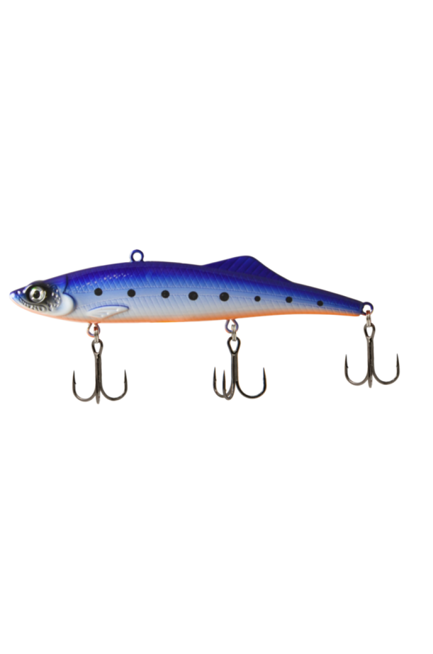 Виб ECOPRO Kuda  95мм 25г 085- Milk Blue Shad