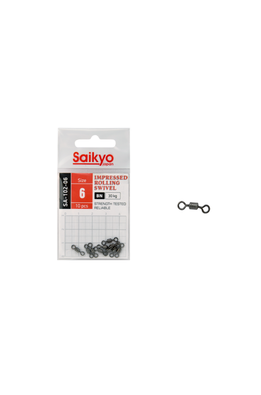 Вертлюг Saikyo SA-102-06 - 10 шт Вертлюг Saikyo SA-102-06 - 10 шт