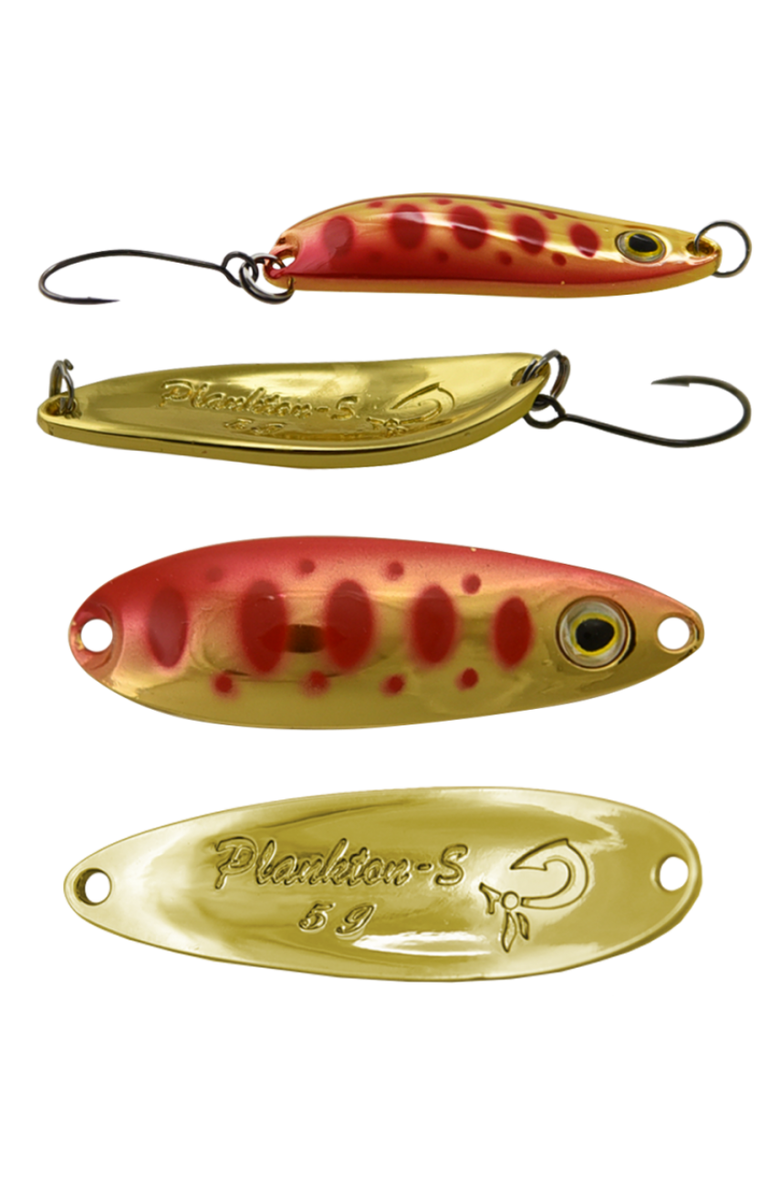 Блесна колеблющаяся LureMax Plankton-S, 40 мм, 5г., 44