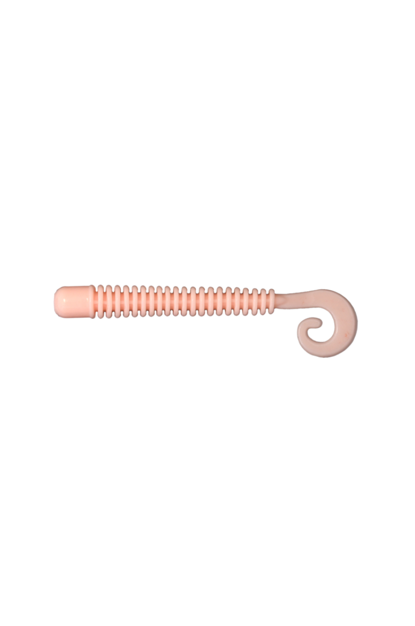 Мягк.приманки LureMax CHEEKY WORM 4''/10 см, LSCW4-06-033 Bubble Gum (6 шт.)