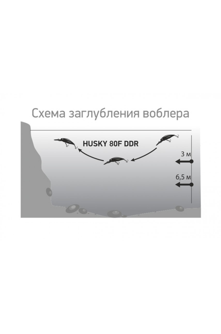Воблер LureMax HUSKY  80F DDR-041 14 г. модель LWH80FDDR-041 от LureMax