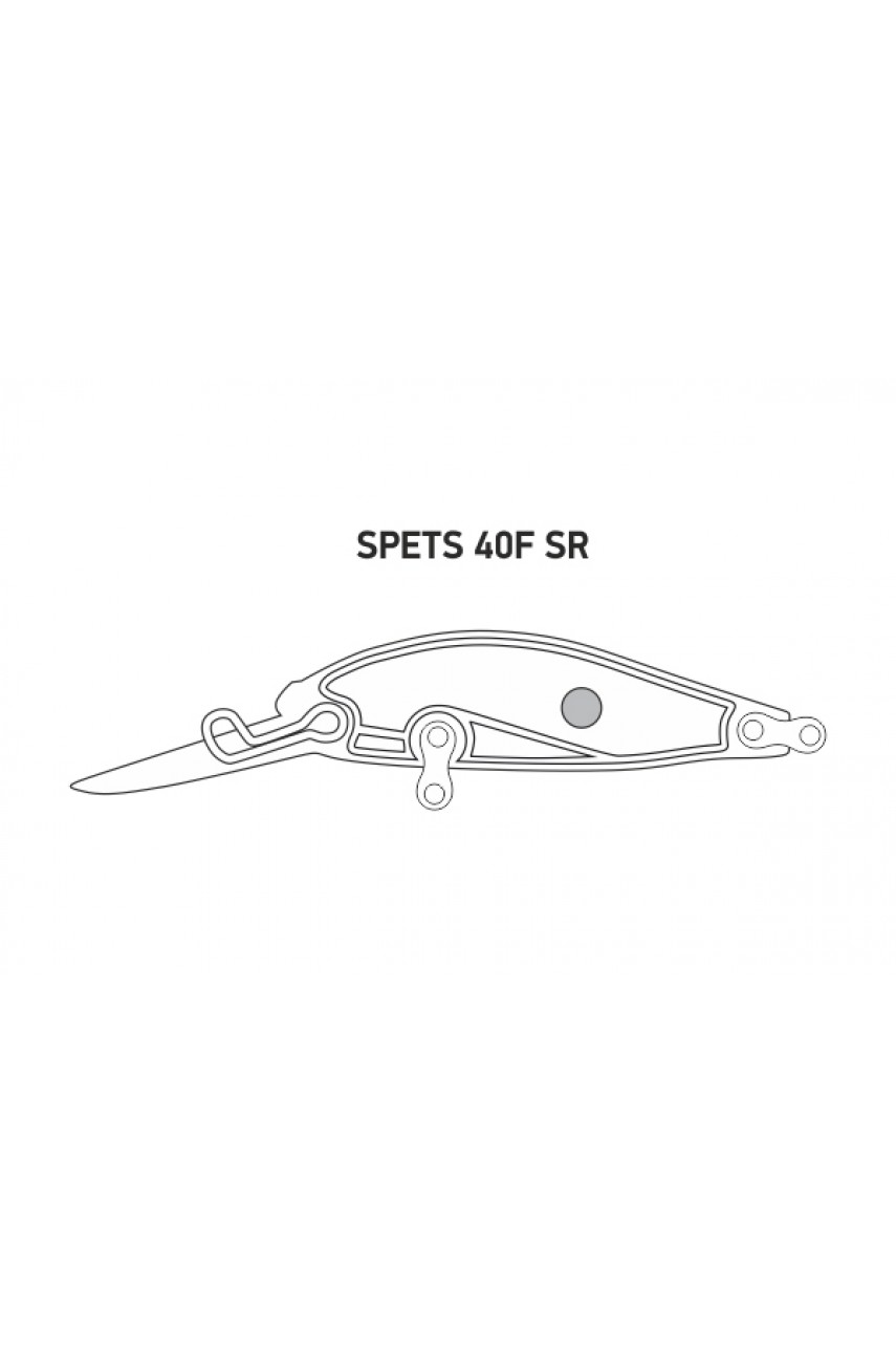 Воблер LureMax SPETS 40F SR-114 2,7 г.