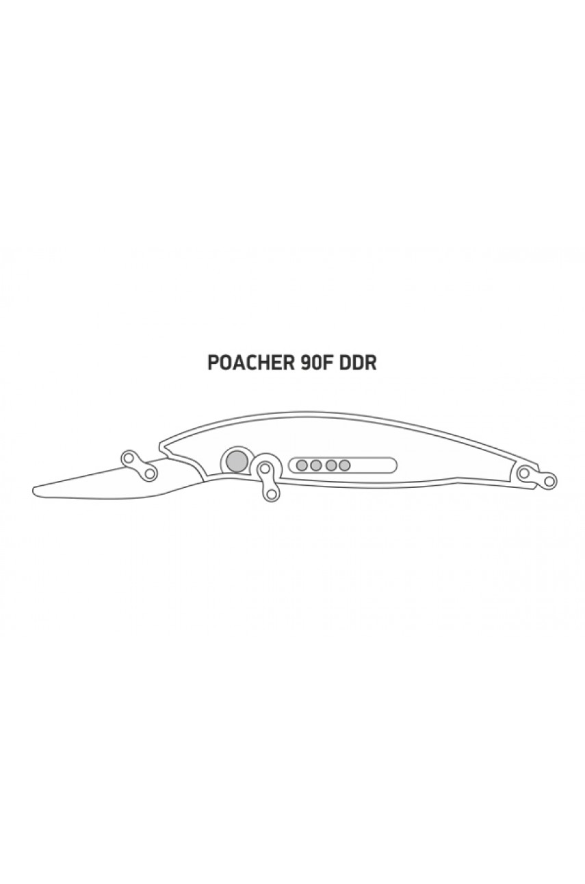 Воблер LureMax POACHER 90F DDR-012 12 г.