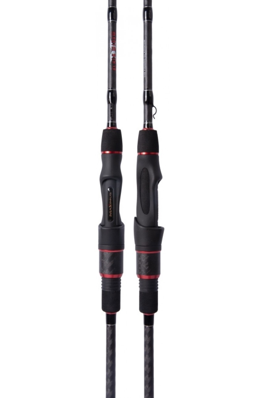 Удилище спиннинговое Maximus BLACK WIDOW -X Light Jig  22ML 2,2m 6-21g модель MJSSBW22ML от Maximus