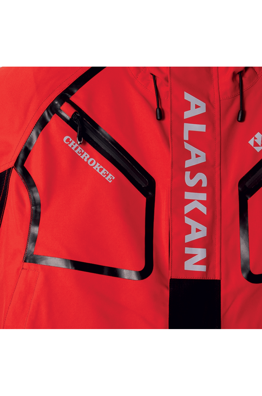 Костюм зимний Alaskan Cherokee поддерживающий XXL красный/черный модель AWSCRBXXL от Alaskan