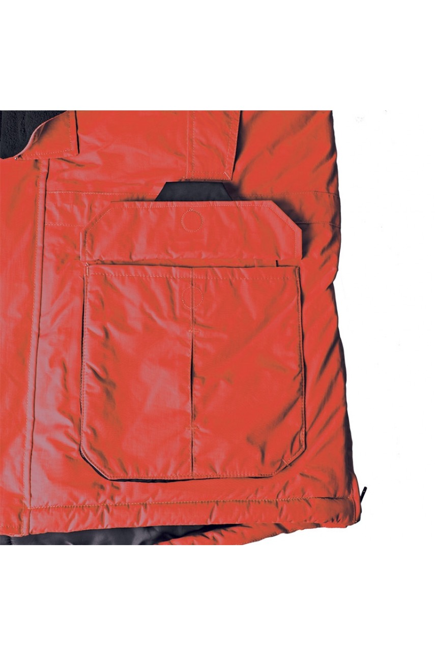 Костюм зимний Alaskan New Polar M красный/черный L (куртка+полукомбинезон) модель AWSNPMRBL от Alaskan