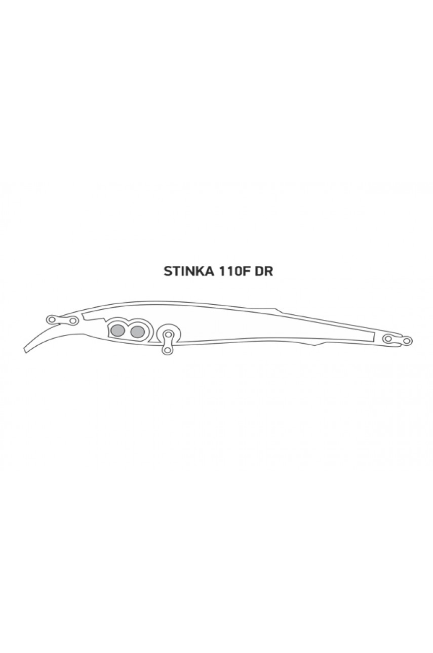 Воблер LureMax STINKA 110F MDR-036 (110FDR-036) 12 г.