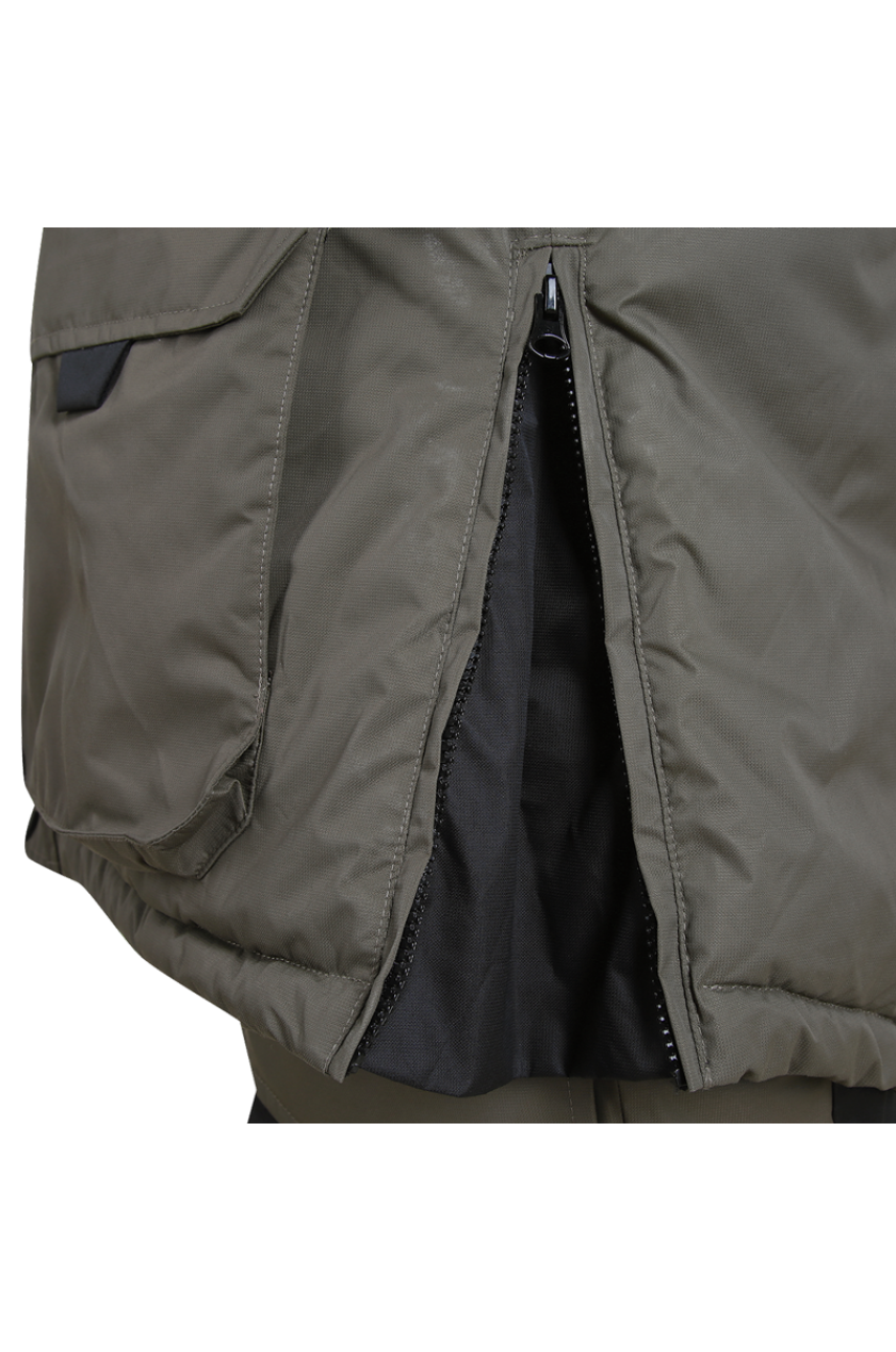 Костюм зимний Alaskan Ice Man хаки/черный 2XL (куртка+полукомбинезон) модель AWSIMGBXXL от Alaskan