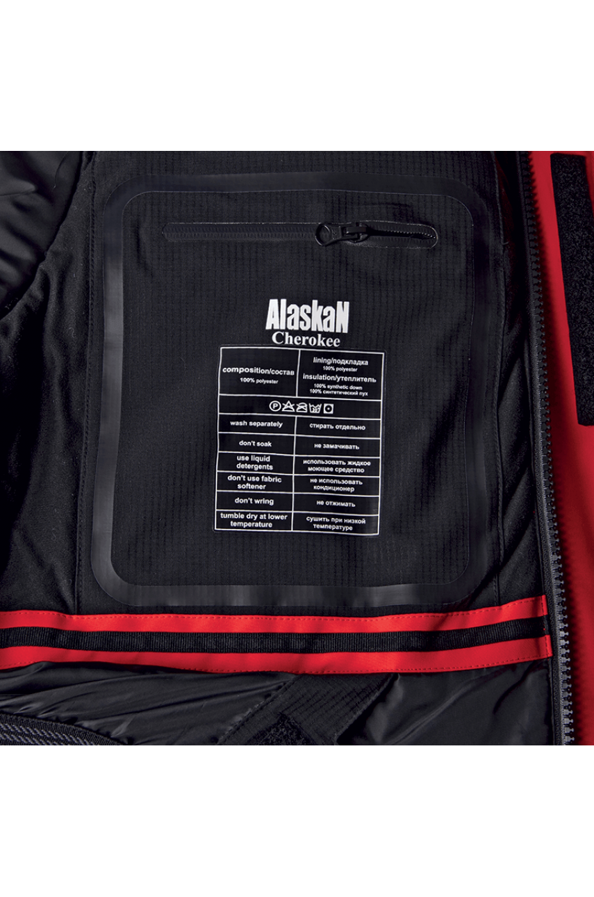Костюм зимний Alaskan Cherokee поддерживающий XXXL красный/черный модель AWSCRBXXXL от Alaskan