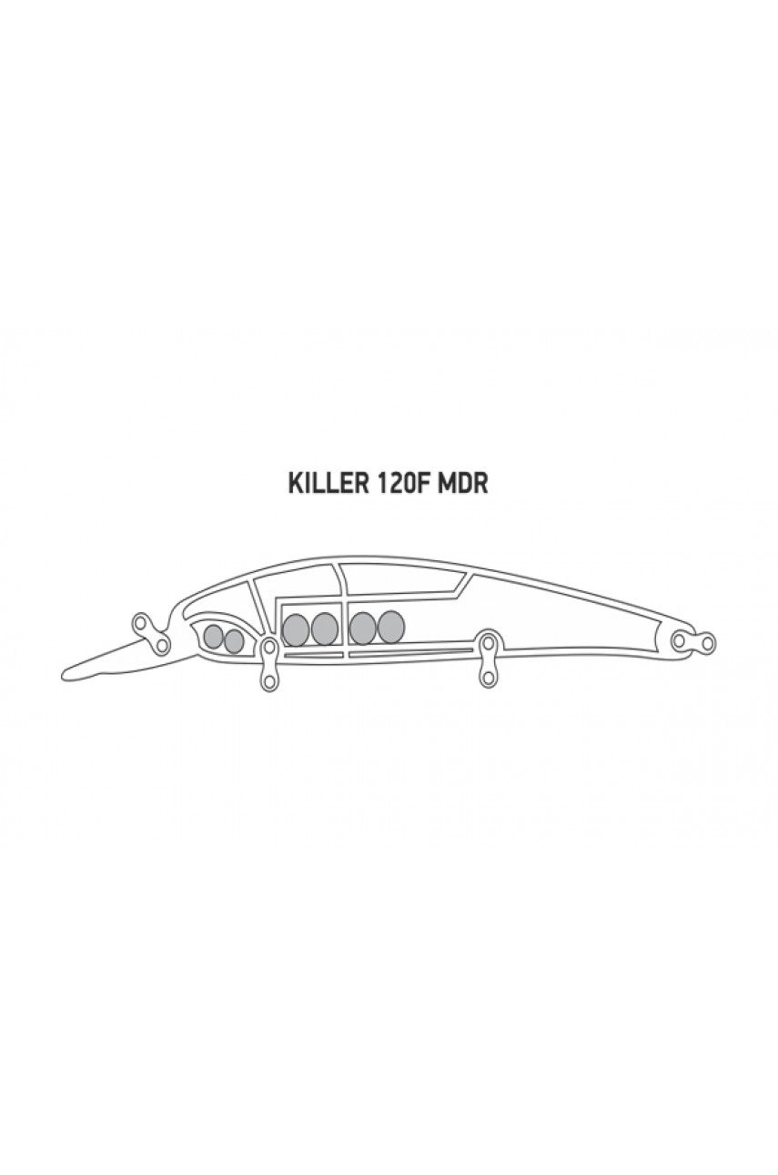 Воблер LureMax KILLER 120F MDR-015 17,5 г. модель LWK120FMDR-015 от LureMax