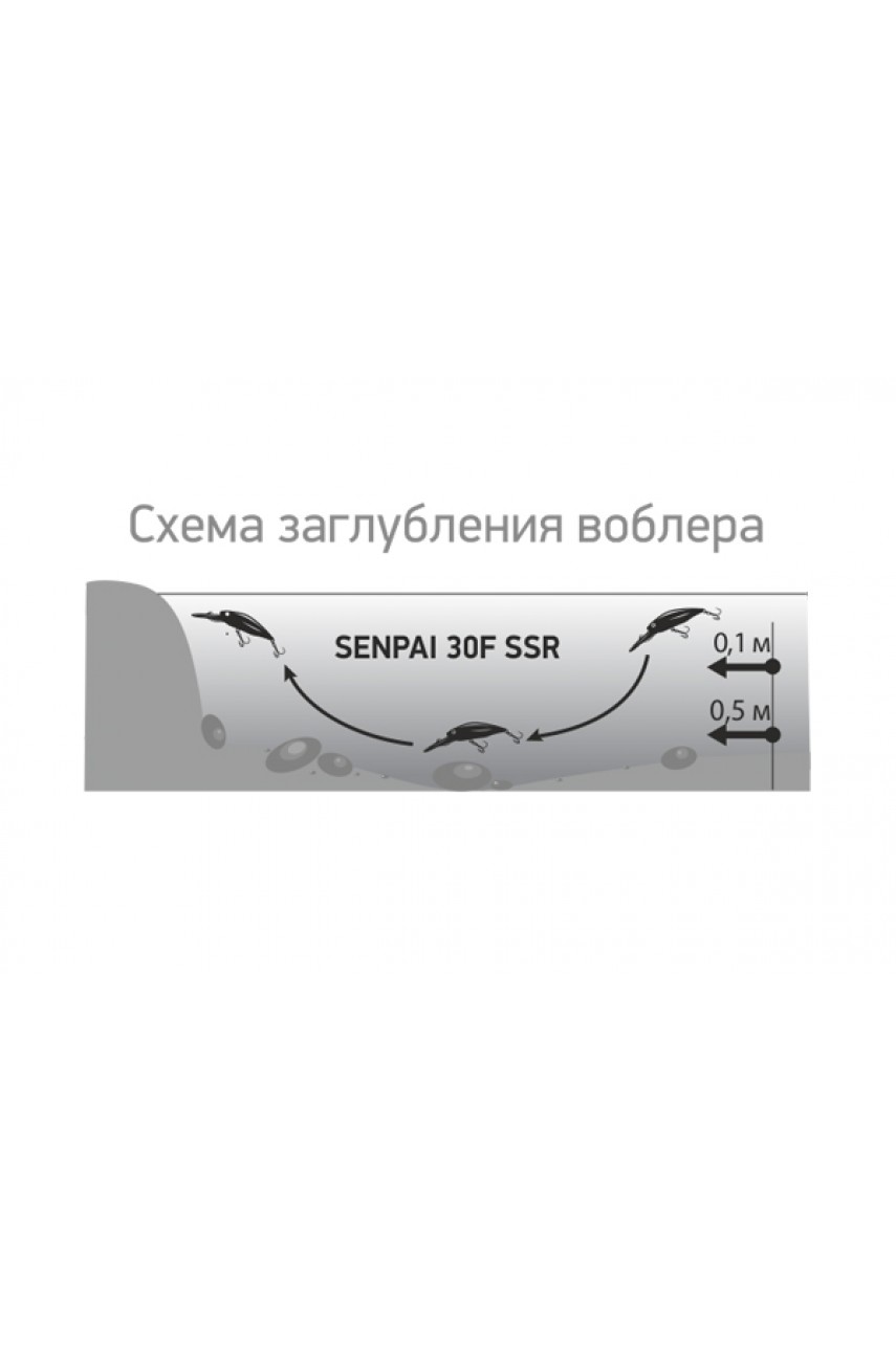 Воблер LureMax SENPAI 30F SSR-112 1,8 г. модель LWSEFSSR-112 от LureMax