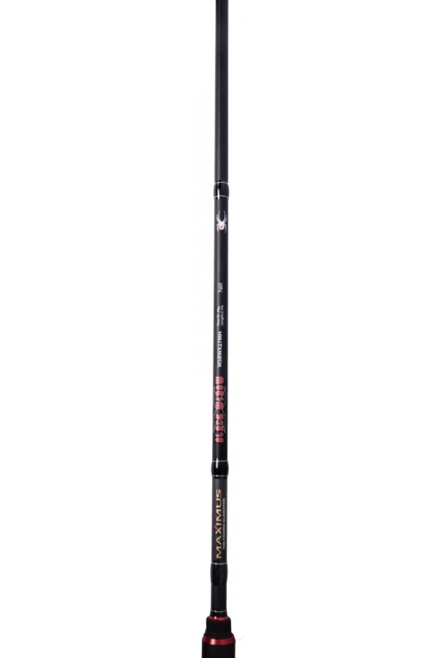 Удилище спиннинговое Maximus BLACK WIDOW -X  26ML 2,6 m 4-18 g 5-12 lb модель MSBWX26ML от Maximus