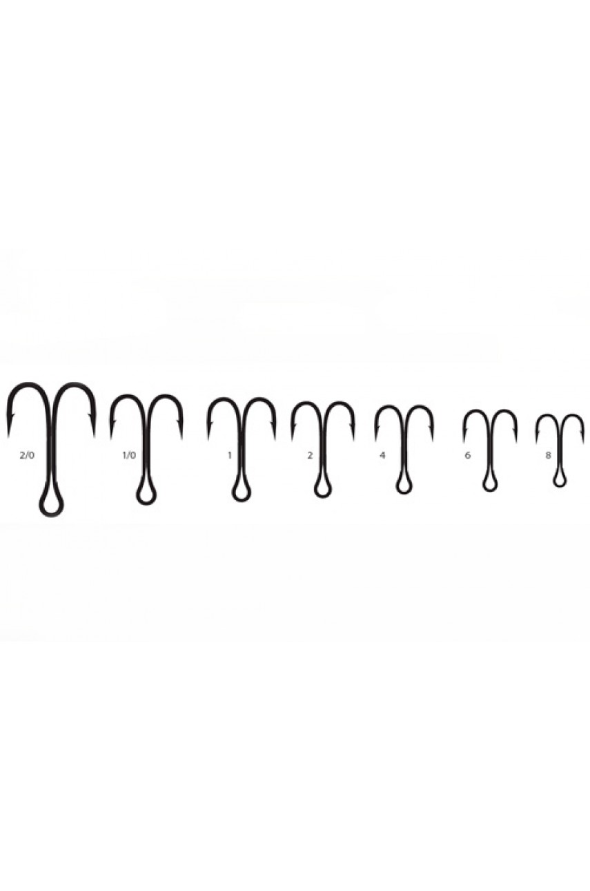 Крючки Saikyo двойн.Long Shank KH-11040  BN № 1 (100шт)