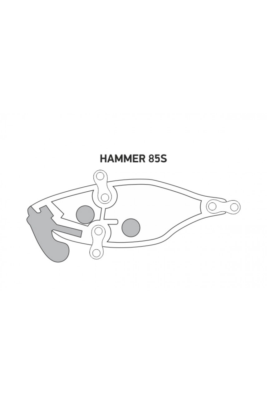 Воблер LureMax HAMMER 85mm 33г цв. 098 модель LVHM85S-098 от LureMax