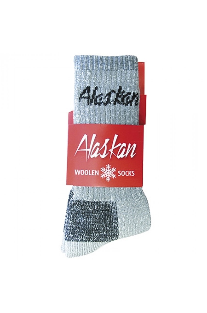 Носки Alaskan, grey,  M, 35-39