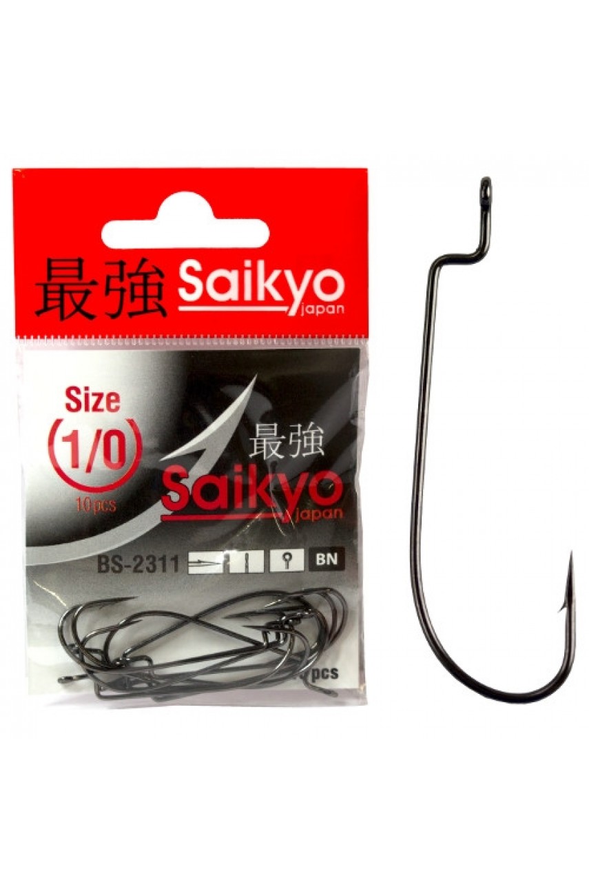 Крючки Saikyo BS-2311 BN №2/0 (10 шт)