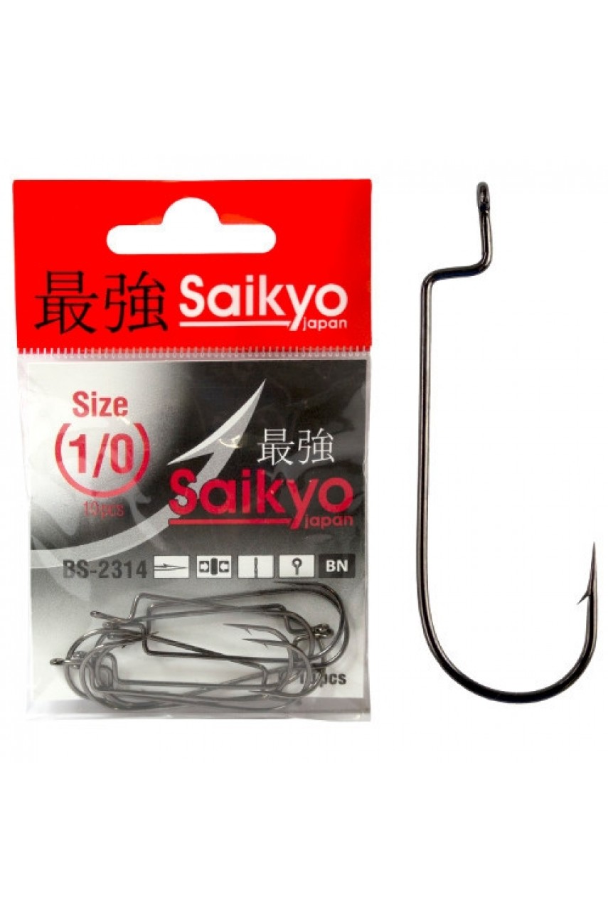 Крючки Saikyo BS-2314 BN №1/0 (10шт)