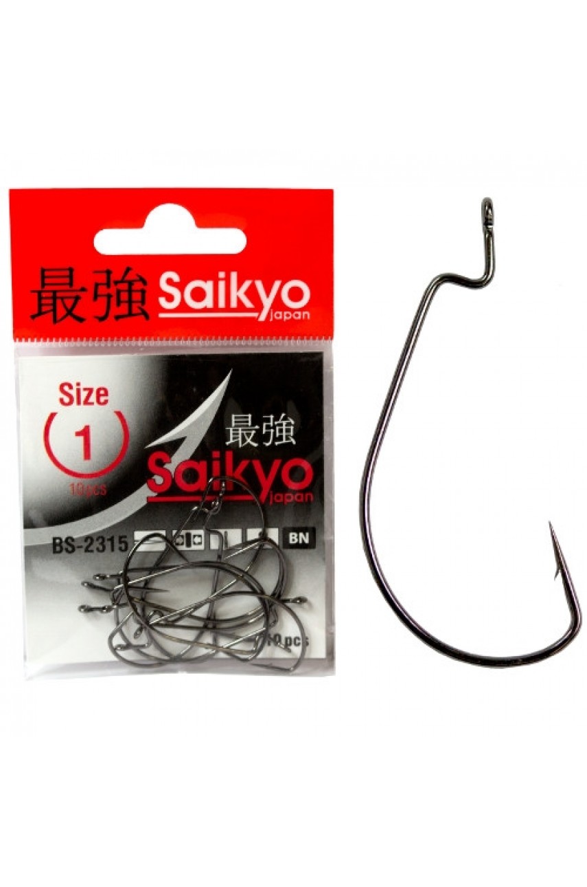Крючки Saikyo BS-2315 BN №2/0 (10 шт)