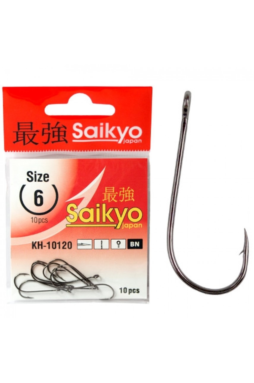 Крючки Saikyo KH-10120 BN №08 (10 шт)