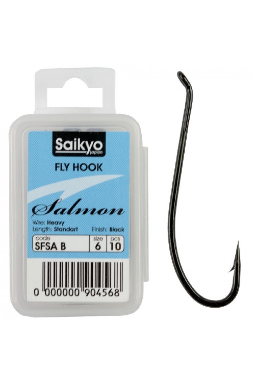 Крючки Saikyo KH-71590 Salmon BN №02(10шт) модель 71590SFSABK2-10 от Saikyo