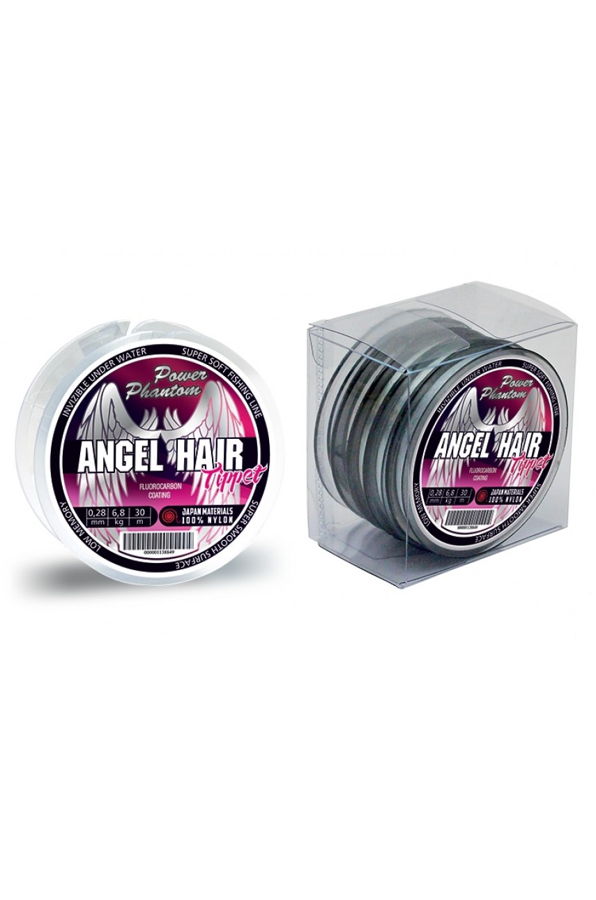 Леска Power Phantom ANGEL Hair Tippet CLEAR 0,25mm, 5,7kg 30m
