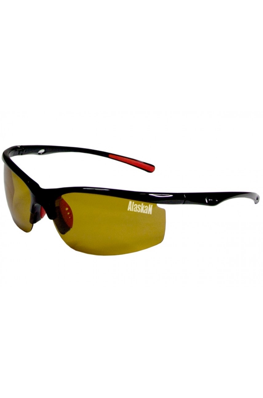 Поляризационные очки Alaskan AG10-01 Delta yellow (жестк.чехол)