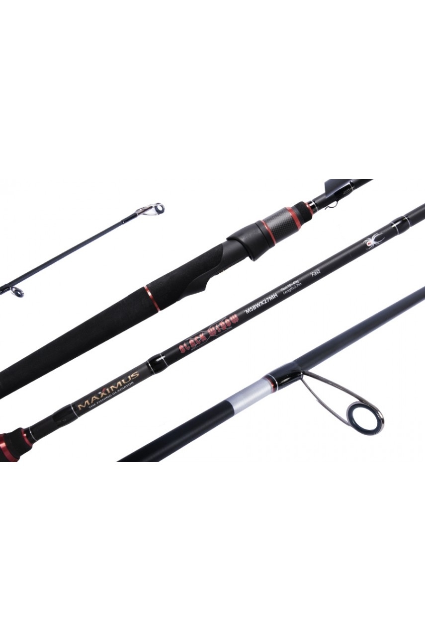 Удилище спиннинговое Maximus BLACK WIDOW -X  26M 2,6 m 7-28 g 8-18 lb