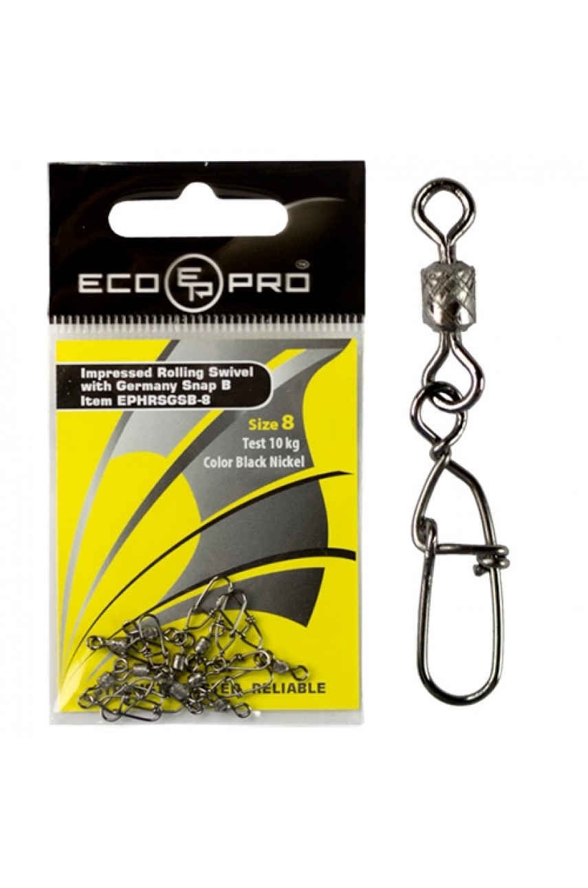 Вертлюг ECOPRO с застежкой EP-301-12 - 10шт Вертлюг ECOPRO с застежкой EP-301-12 - 10шт