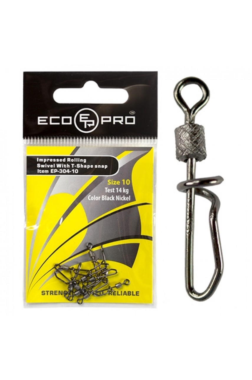 Вертлюг ECOPRO с застежкой EP-304-10 -10шт Вертлюг ECOPRO с застежкой EP-304-10 -10шт