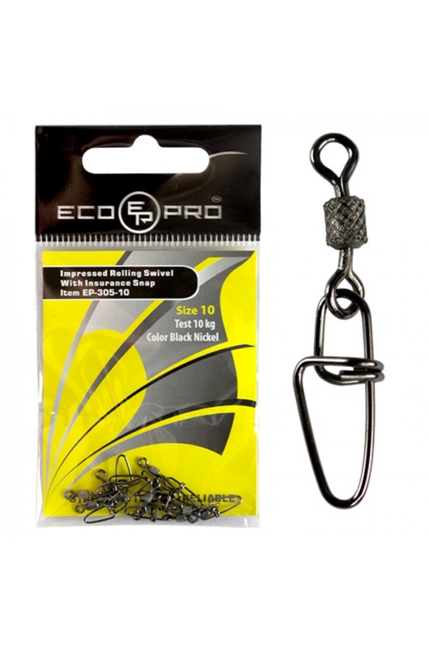 Вертлюг ECOPRO с застежкой EP-305-10 -10шт Вертлюг ECOPRO с застежкой EP-305-10 -10шт