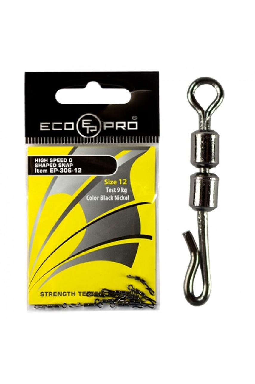 Вертлюг ECOPRO с застежкой EP-306-10 -10шт Вертлюг ECOPRO с застежкой EP-306-10 -10шт