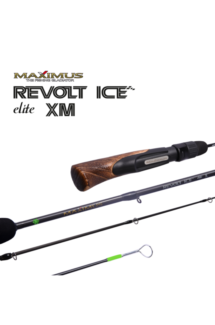 Зимняя удочка Maximus REVOLT ICE ELITE XM 302MH 0,75м до 40гр