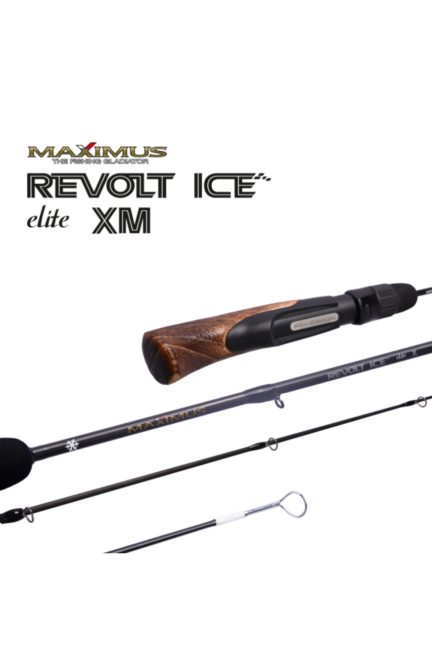 Зимняя удочка Maximus REVOLT ICE ELITE XM 302XXH 0,75м до 90гр