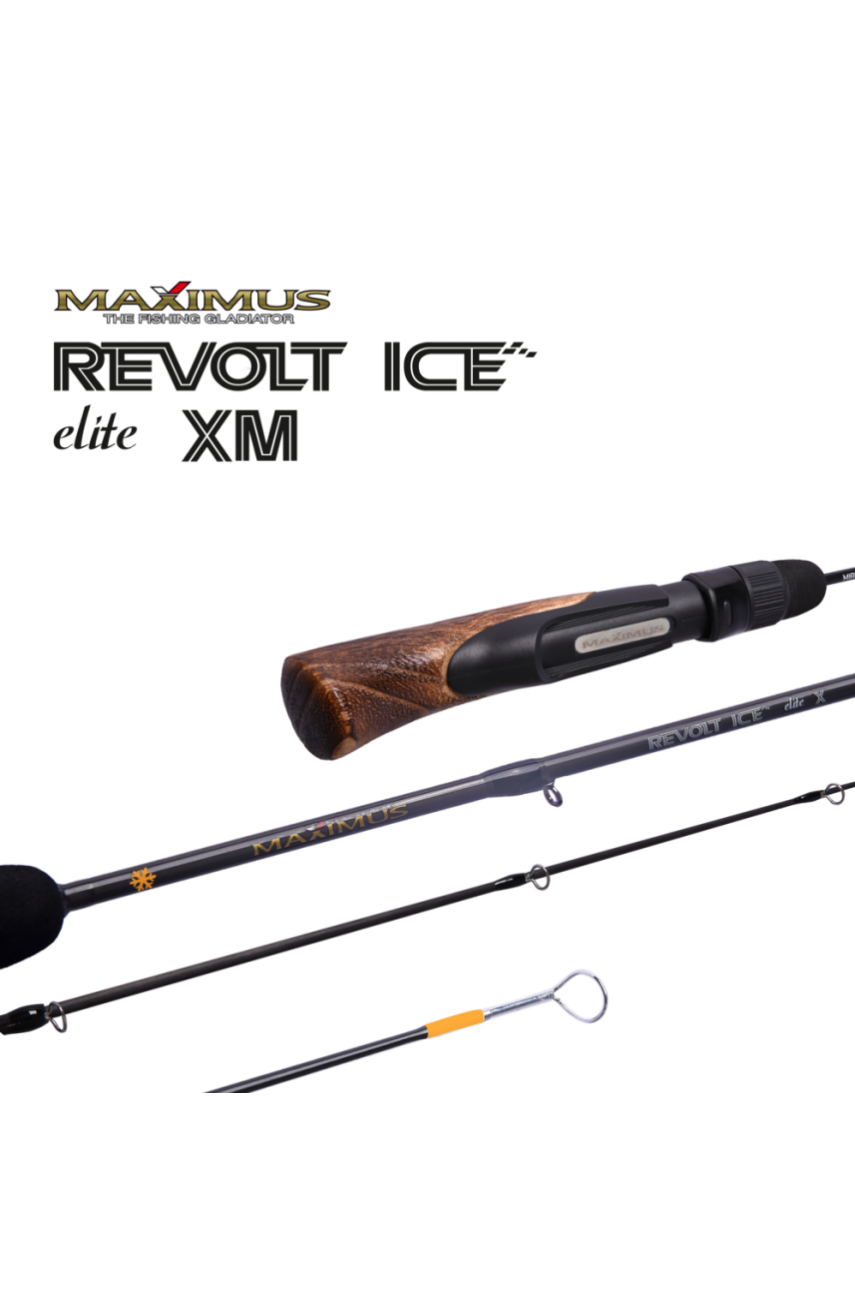 Зимняя удочка Maximus REVOLT ICE ELITE XM 302M 0,75м до 30гр