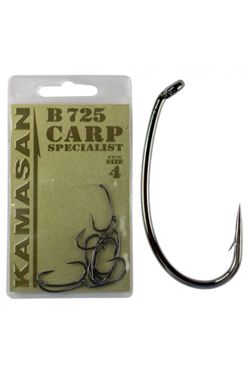 Крючки Kamasan B725-4 Carp Specialist (10шт)