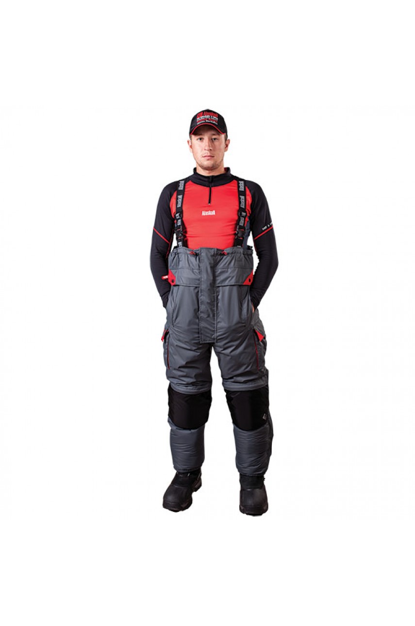 Костюм зимний Alaskan Polar серый 2XL (куртка+полукомбинезон) модель AJPP_DGBL_2XL от Alaskan