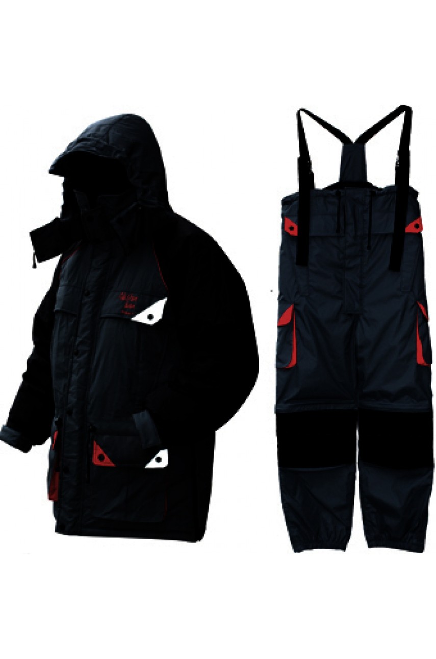 Костюм зимний Alaskan Polar черный 2XL (куртка+полукомбинезон) модель AJPP_BL_2XL от Alaskan